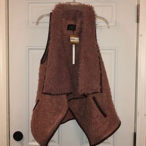 Love Tree faux fur/Sherpa  jacket.